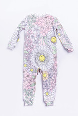 PJ Salvage Pj Salvage Smiley Blooms Infant Romper