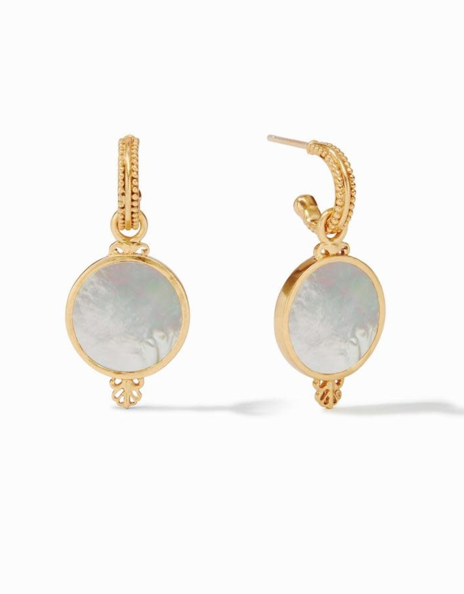 Julie Vos Julie Vos Meridian Hoop & Charm Earrings