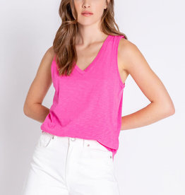 PJ Salvage PJ Salvage Beachy Basics Tank Fuchsia