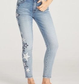 Driftwood Driftwood Jackie High Rise Jeans with Stars