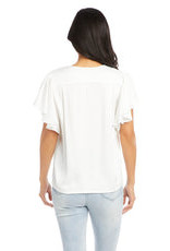 Karen Kane Garden Party V-Neck Top