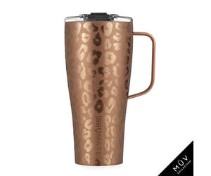 BruMate Toddy XL 32 oz Gold Leopard