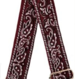 STRAP ONLY Paisley Collection Red