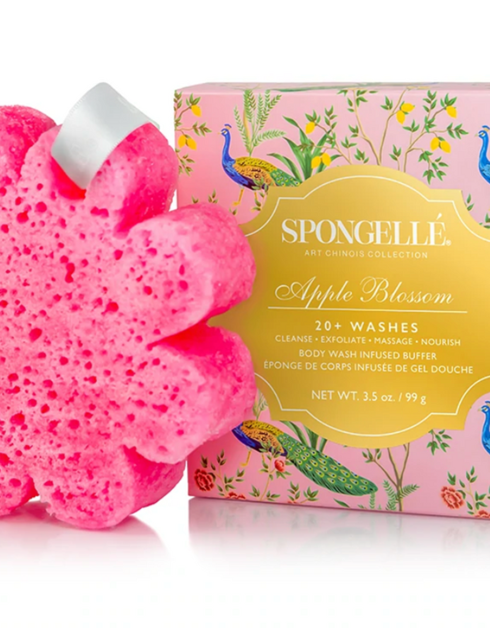 Spongelle Apple Blossom Body Buffer | Pretty Please Houston - Pretty Please  Boutique & Gifts