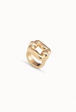 UNOde50 UNOde50 Femme Fatale Gold Ring
