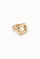 UNOde50 UNOde50 Femme Fatale Gold Ring