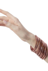 BuDhaGirl LLC BuDhaGirl All Weather Bangles Set of 9 Rose Gold