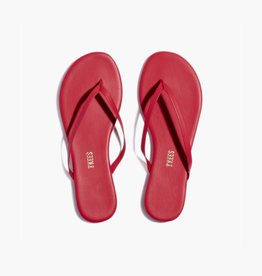 Tkees INC Tkees Pigments Flip Flops No. 19 Red