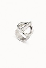 UNOde50 UNO de 50 On/Off Ring Silver