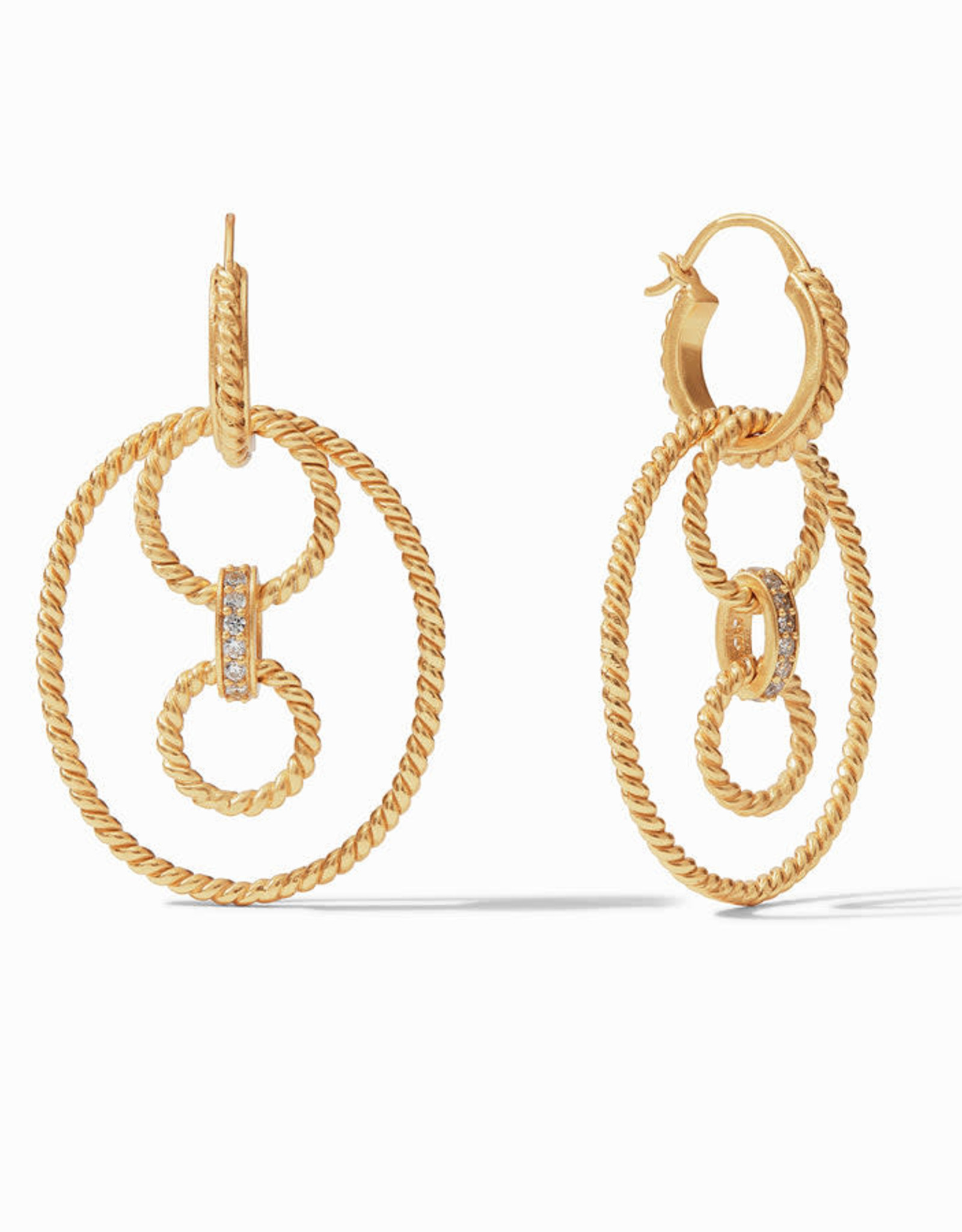 Signature Large Earring Backs in Gold | Julie Vos