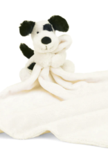 Jellycat Inc. Jellycat Bashful Black And Cream Puppy Soother