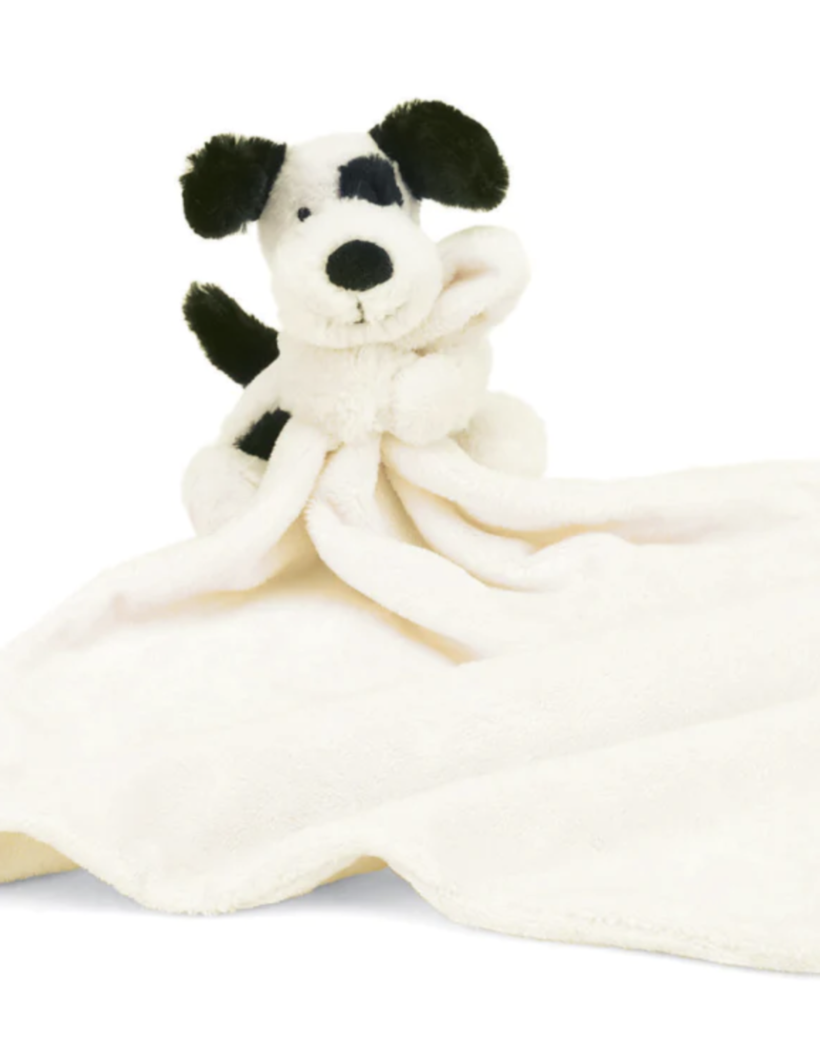 Jellycat Inc. Jellycat Bashful Black And Cream Puppy Soother