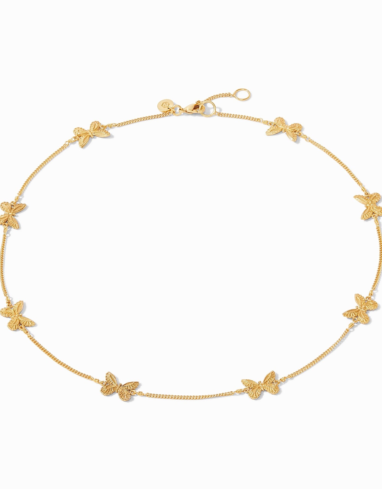 Julie Vos Julie Vos Butterfly Delicate Station Necklace