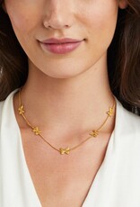 Julie Vos Julie Vos Butterfly Delicate Station Necklace