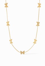 Julie Vos Julie Vos Butterfly Delicate Station Necklace