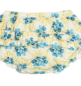 Milkbarn Milkbarn Ruffle Bloomer Sky Floral