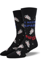 Socksmith Men's I Need Space Socks
