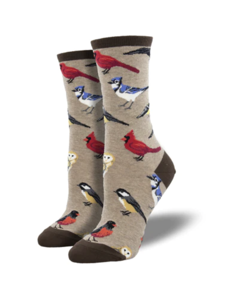 Women's Bird is The Word Socks Pretty Please Houston Pretty Please Boutique & Gifts