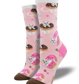 Socksmith Women's Sweet Treat Kitties Socks