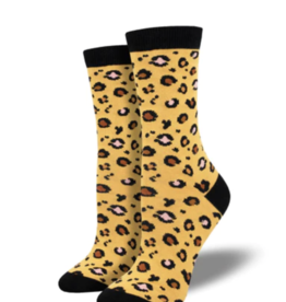 Socksmith Women's Leopard Print - Gold Socks