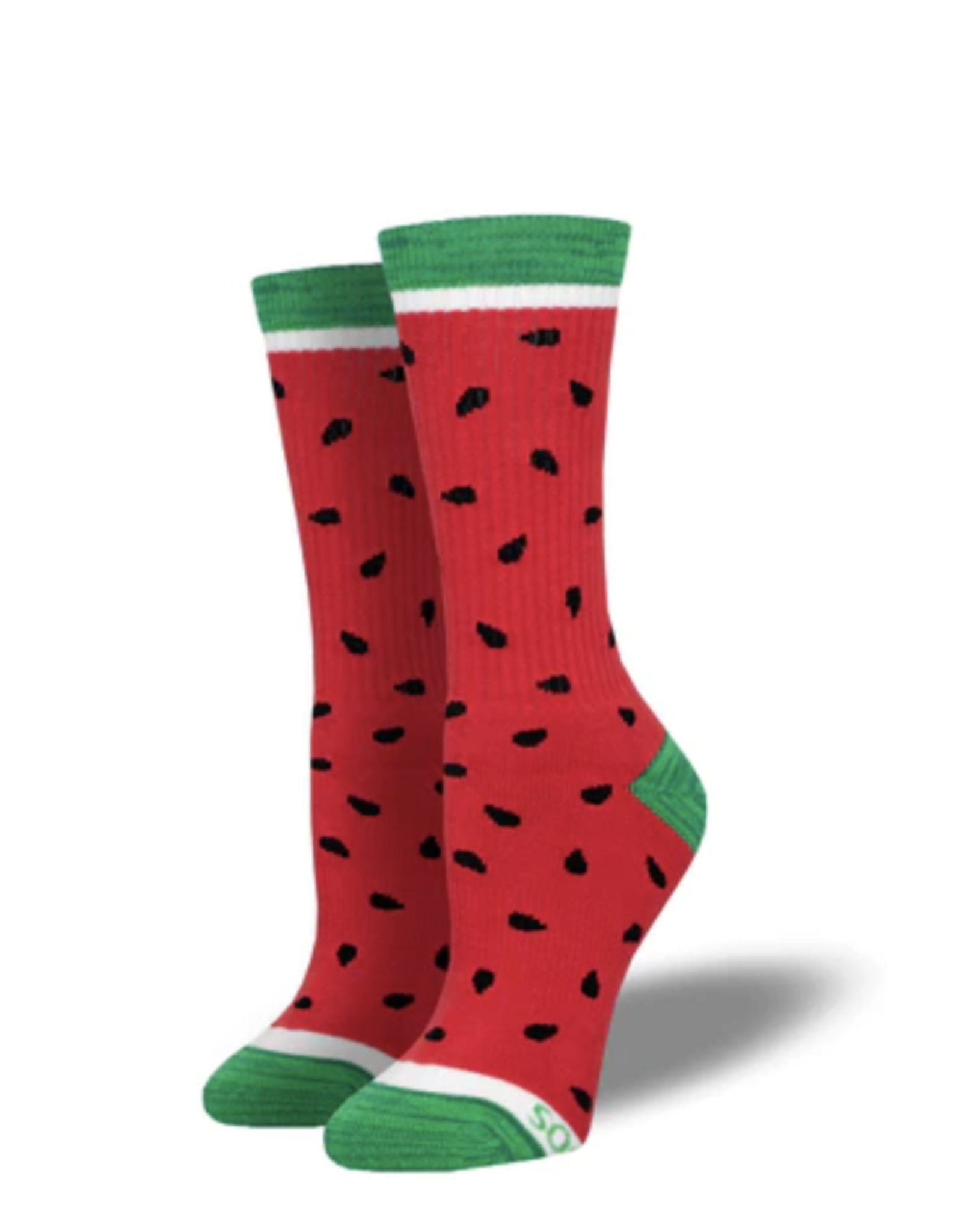 Socksmith Women's Watermelon Summer - Red Active Socks