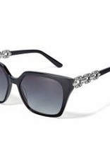 Brighton Contempo Linx Sunglasses - Black-Silver, OS