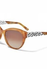 Brighton Brighton Interlok Braid Sunglasses - Amber