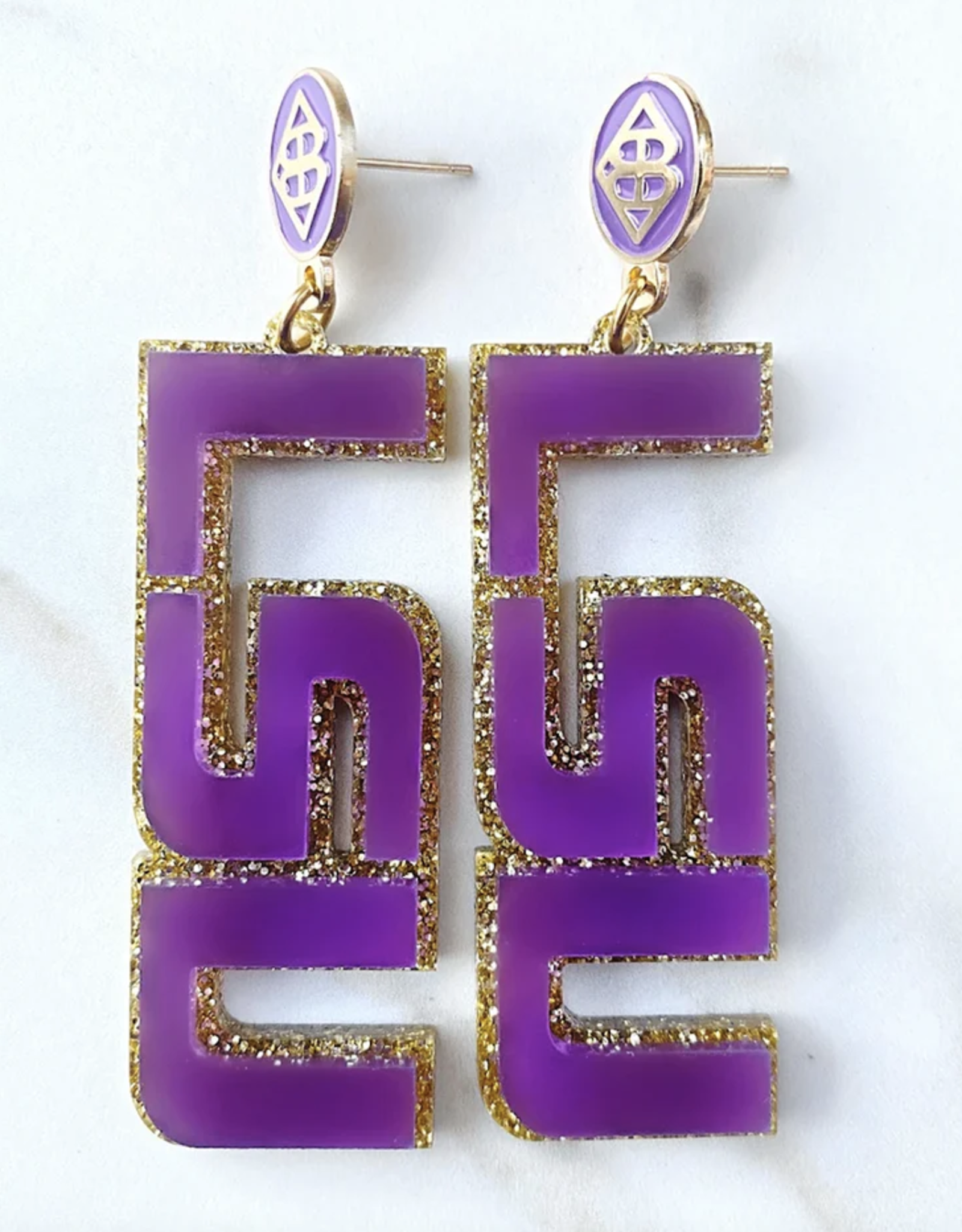 Brianna Cannon Brianna Cannon LSU Earrings