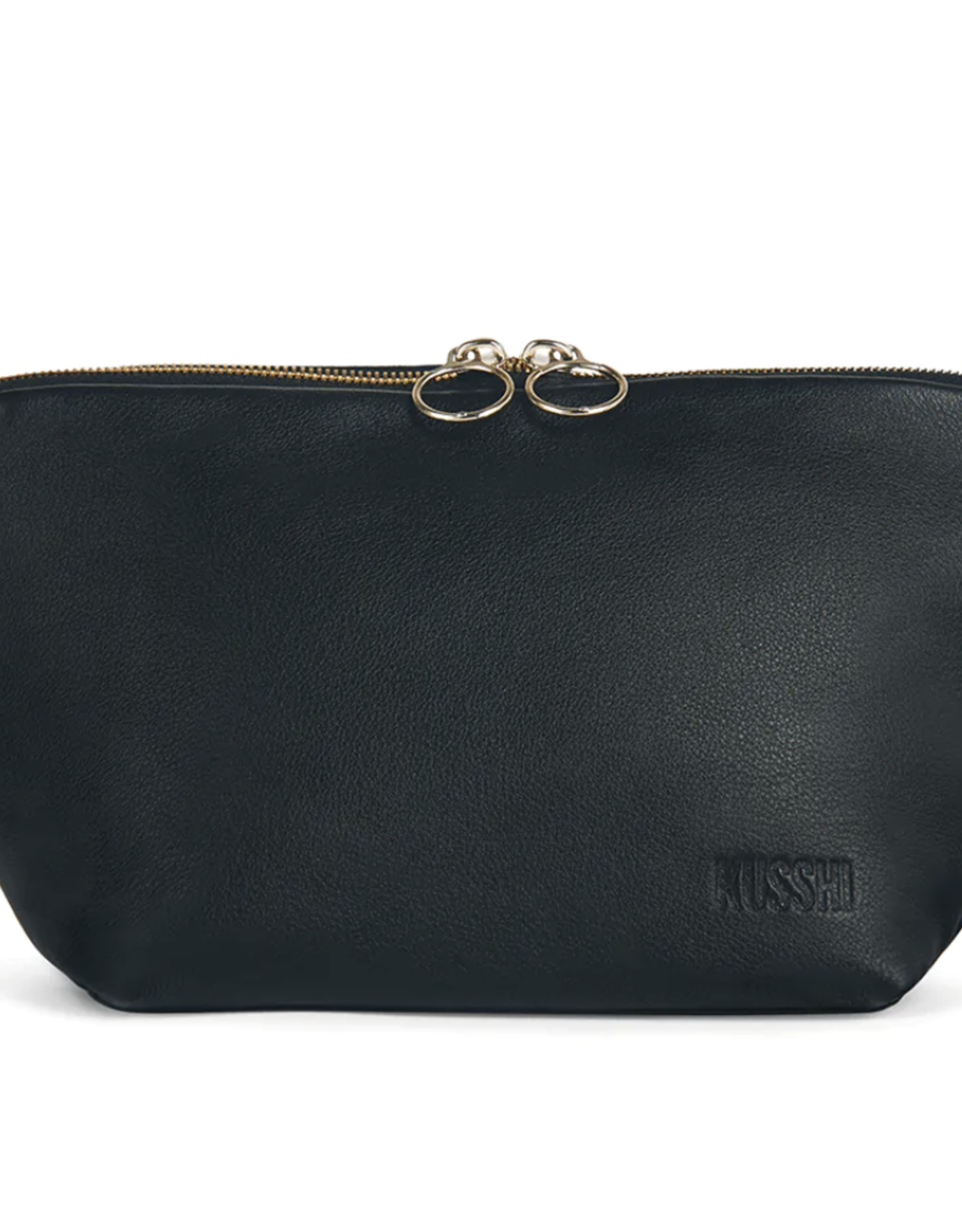 KUSSHI Kusshi Signature Makeup Bag - Leather