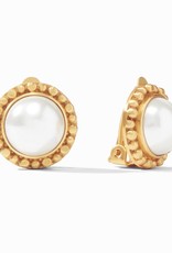 Julie Vos Julie Vos Marbella Pearl Clip Earring