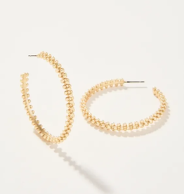 Spartina Spartina Telfair Hoop Earrings  Gold LG Spartina Spartina Telfair Hoop Earrings  Gold LG