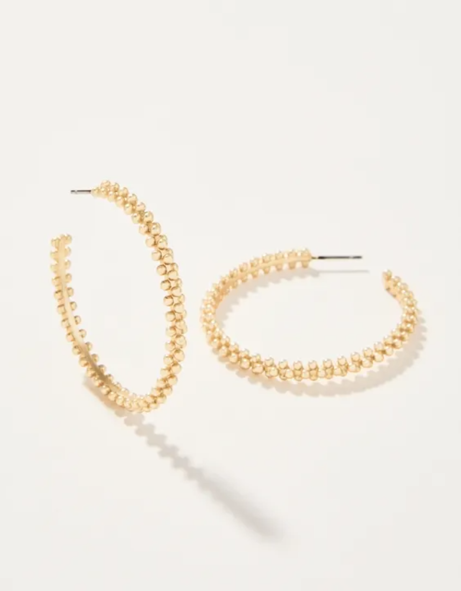 Spartina Spartina Telfair Hoop Earrings  Gold LG