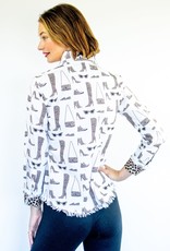 Tizzie Tizzie Cape Cod Cheetah Accessories  Shirt