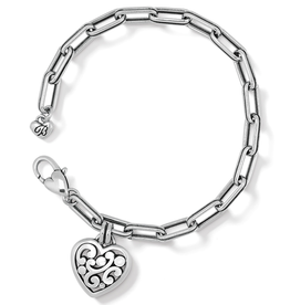 Brighton Brighton Contempo Heart Link Bracelet