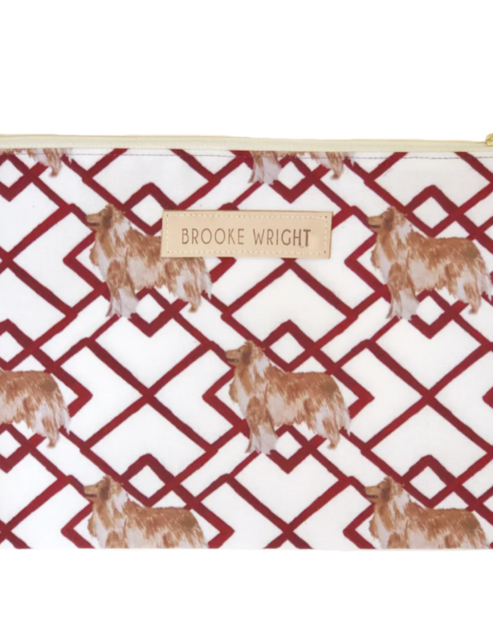 Brooke Wright Brooke Wright Large Collegiate Pouch