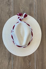 Baldiz Embroidered Game Day Straw Cowboy Hat  -  A&M