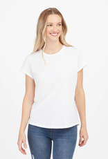 Spanx Spanx Crew Neck Pima Slub Tee White