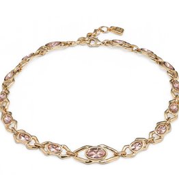 UNOde50 UNOde50 Madame Necklace Gold/Pink