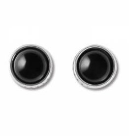 Brighton Brighton Pebble Dot Onyx Post Earrings