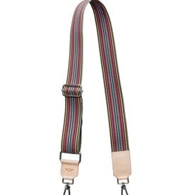 Consuela Consuela Grey Webbing Crossbody Strap