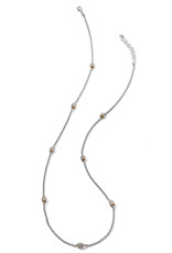 Brighton Brighton Meridian Two Tone Long Station Necklace