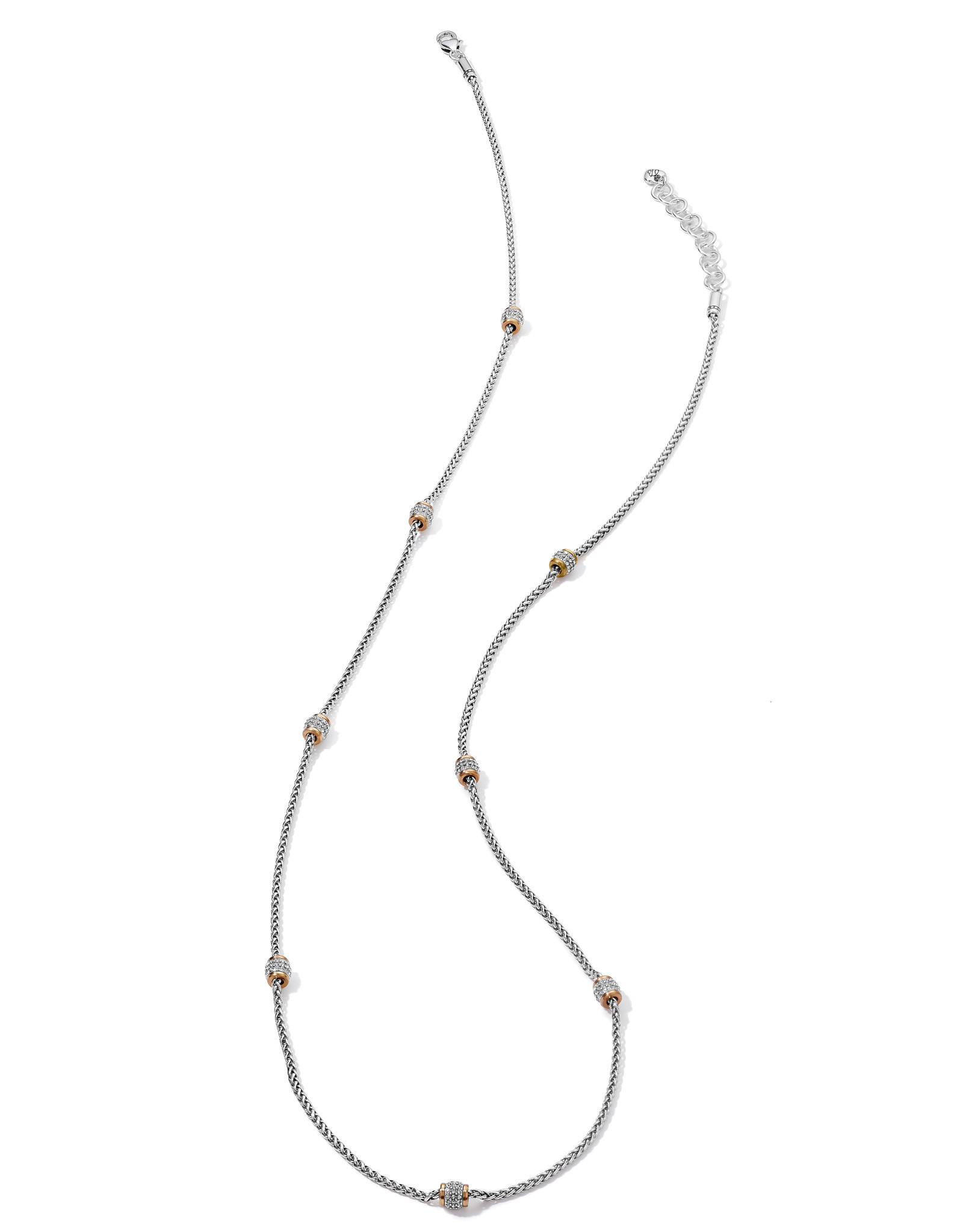 Brighton Brighton Meridian Two Tone Long Station Necklace