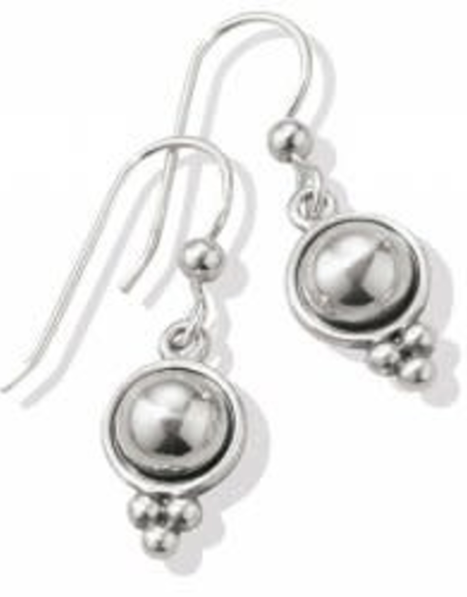 Brighton Brighton Pretty Tough Stud French Wire Earrings-Silver