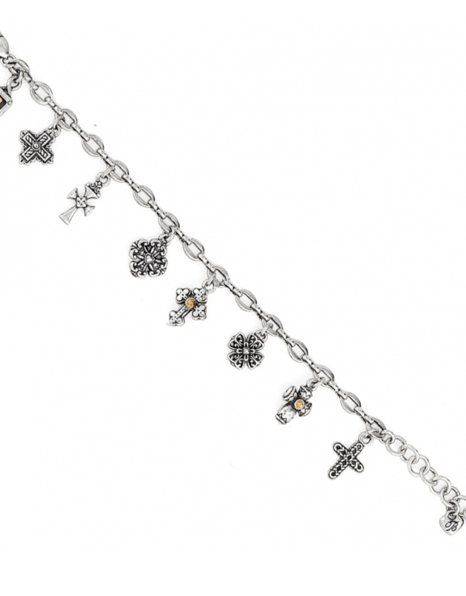 Brighton Brighton Eternity Cross Bracelet Silver