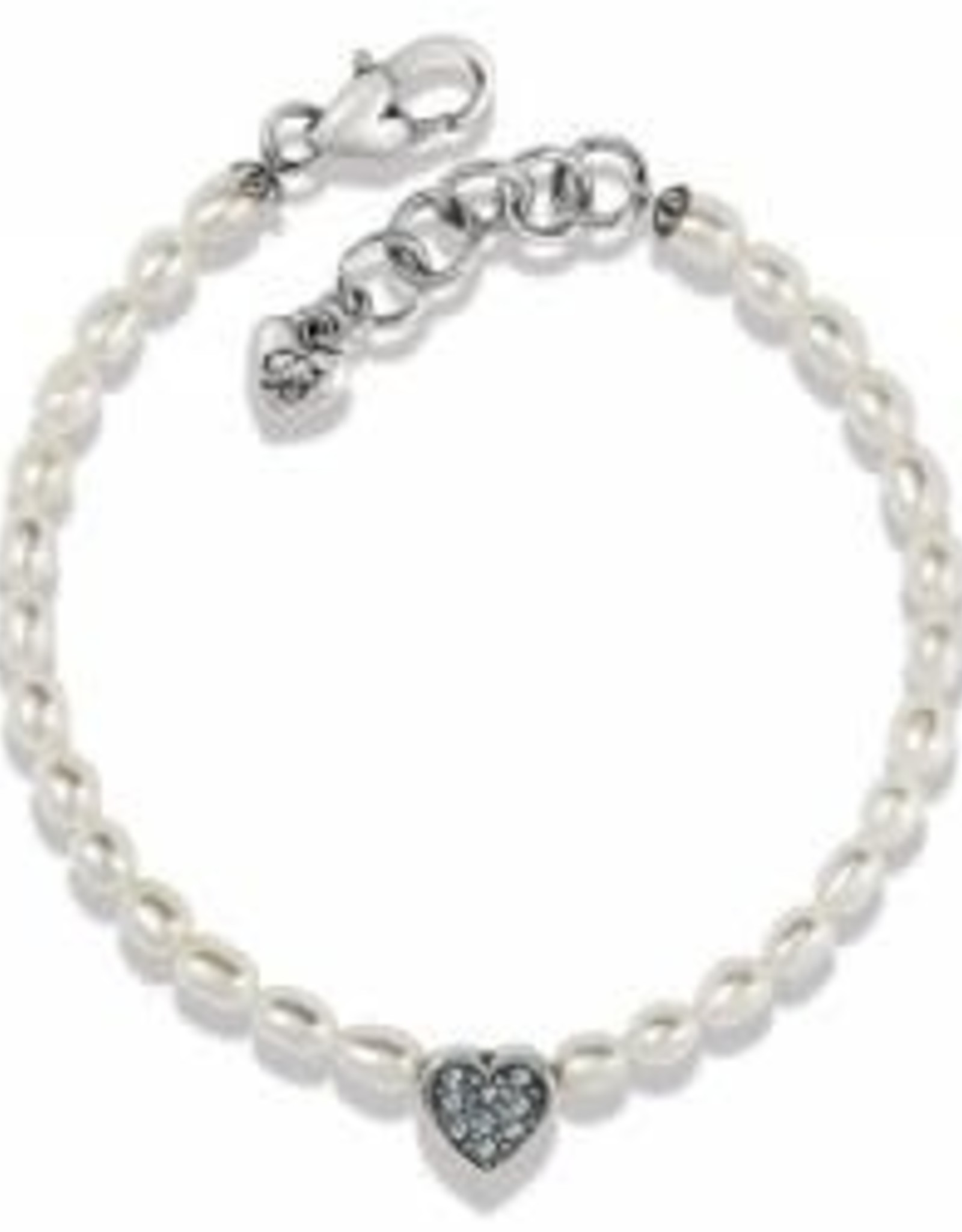 Brighton Brighton Meridian Zenith Heart Pearl Bracelet