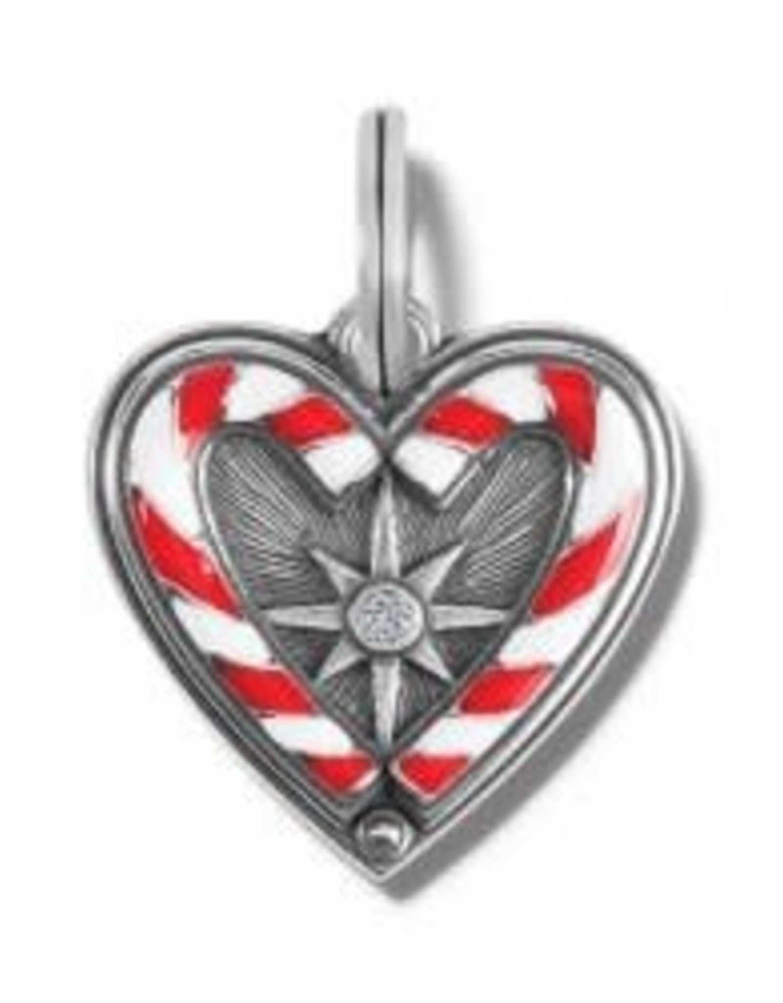 Brighton Brighton Candy Cane Sweetheart Charm