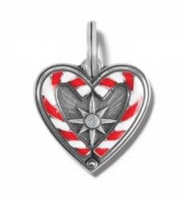 Brighton Brighton Candy Cane Sweetheart Charm