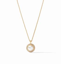 Julie Vos Julie Vos Odette Pearl Solitaire Necklace