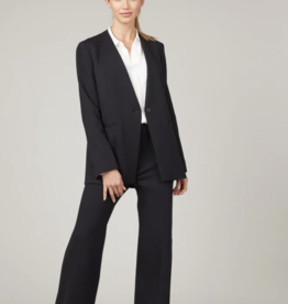 Spanx Faux Suede Flare Pants Navy - Oxford+Lee