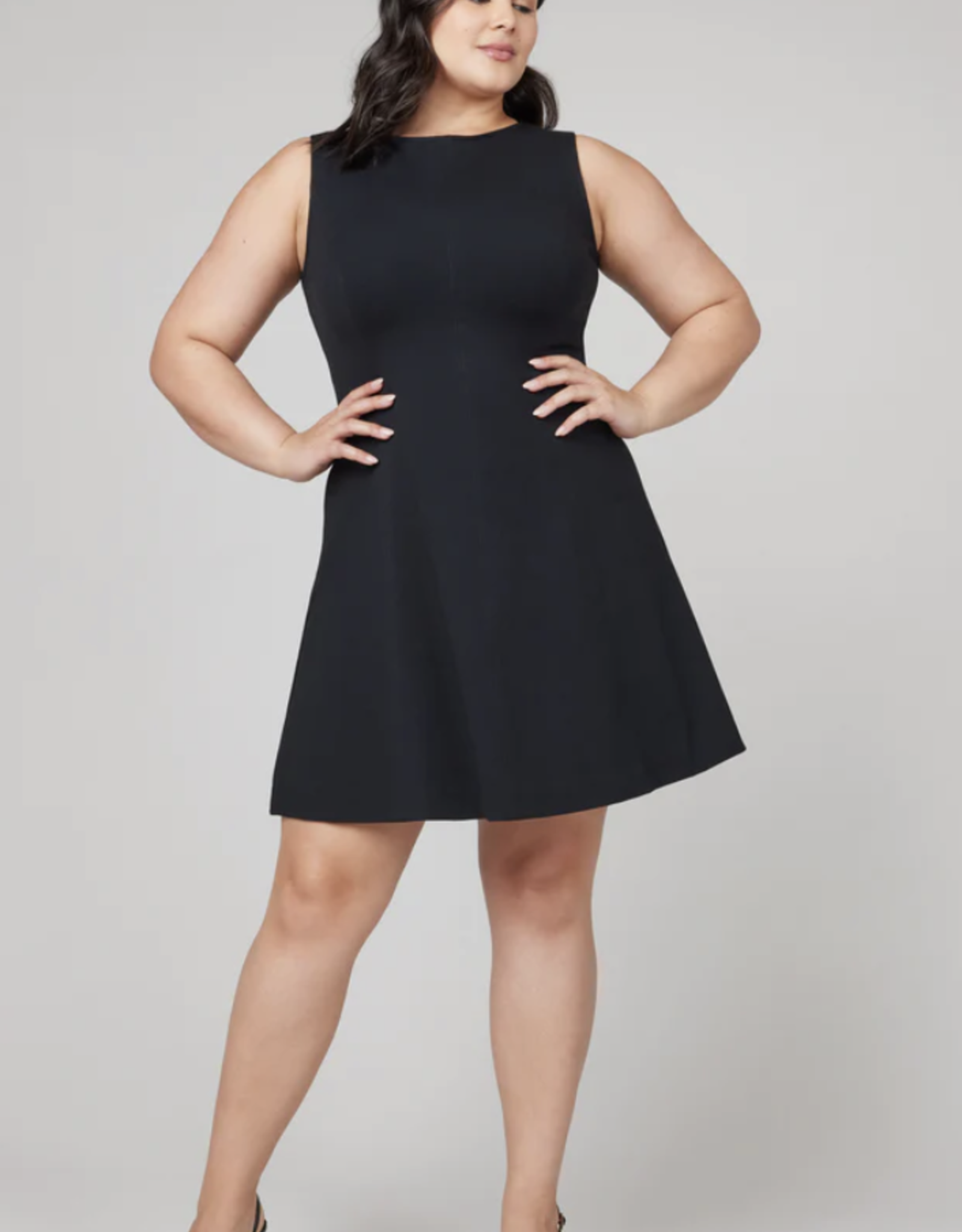 Spanx Spanx Perfect Fit & Flare Dress Black